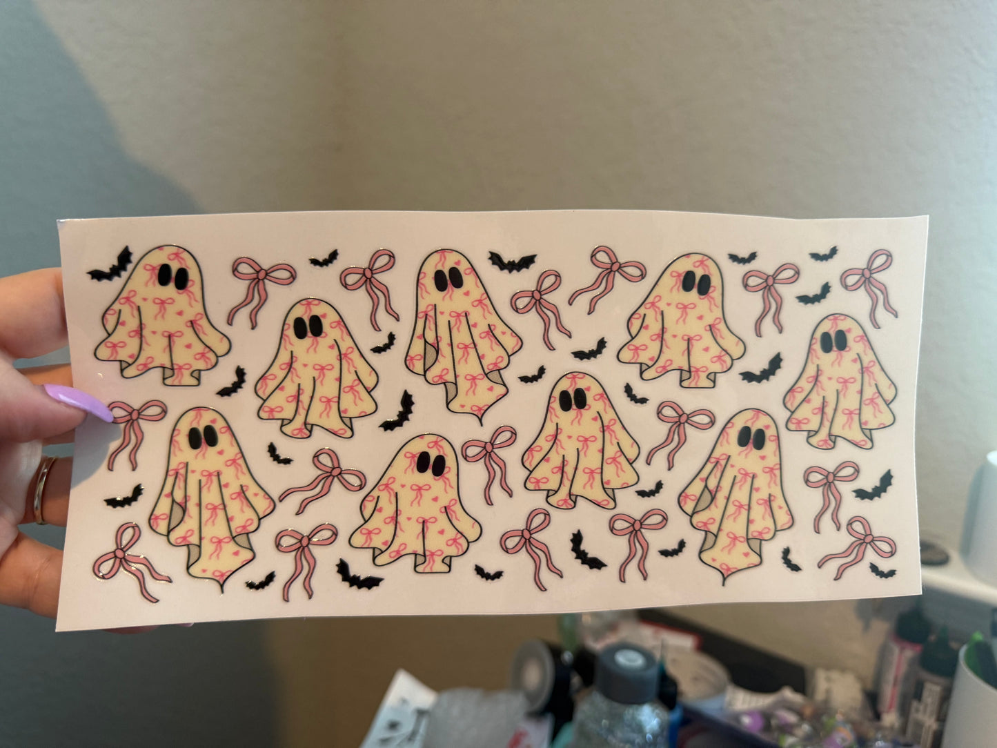 Pink ghost coquette 16 oz