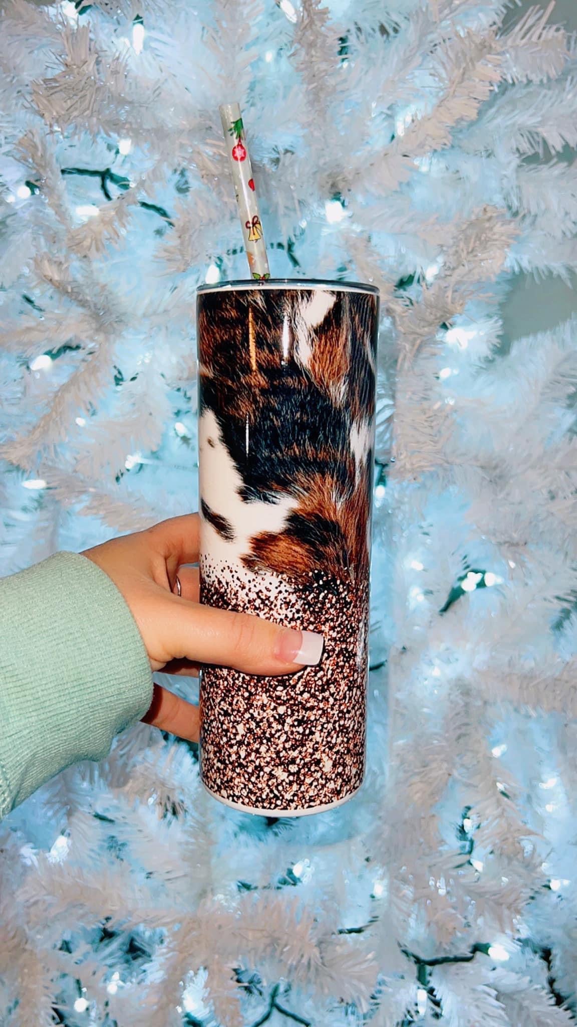 Cowhide Sparkle Ombre’